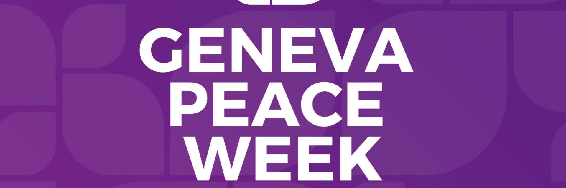 Geneva Peace Week 2023