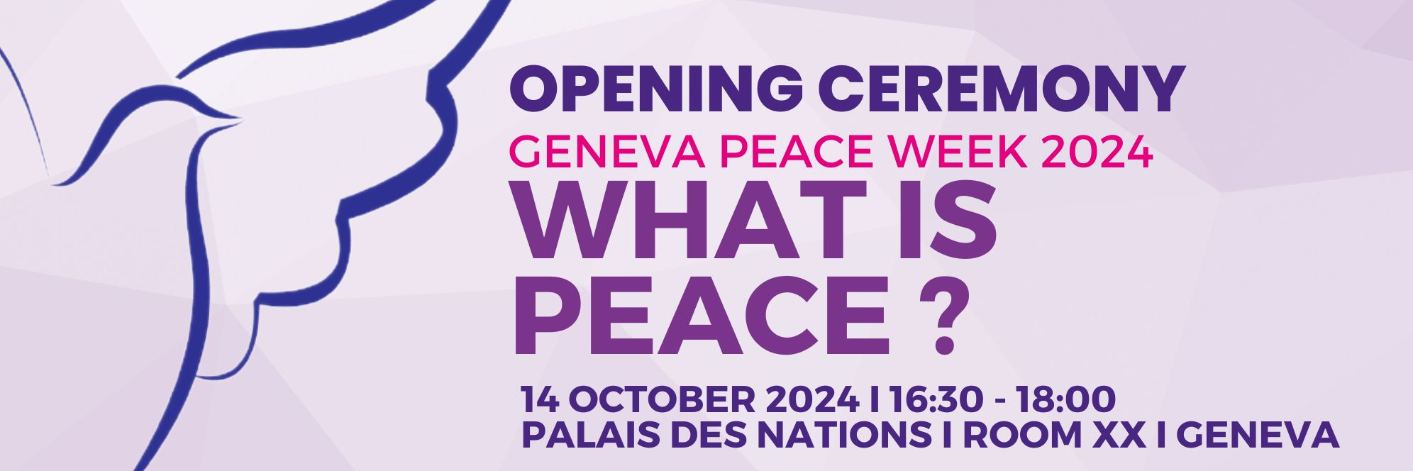 Opening Ceremony: What is Peace ?