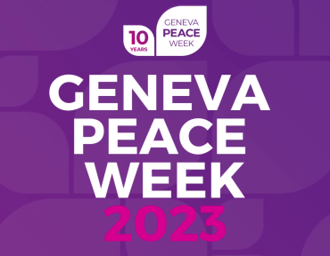 Geneva Peace Week 2023 highlights